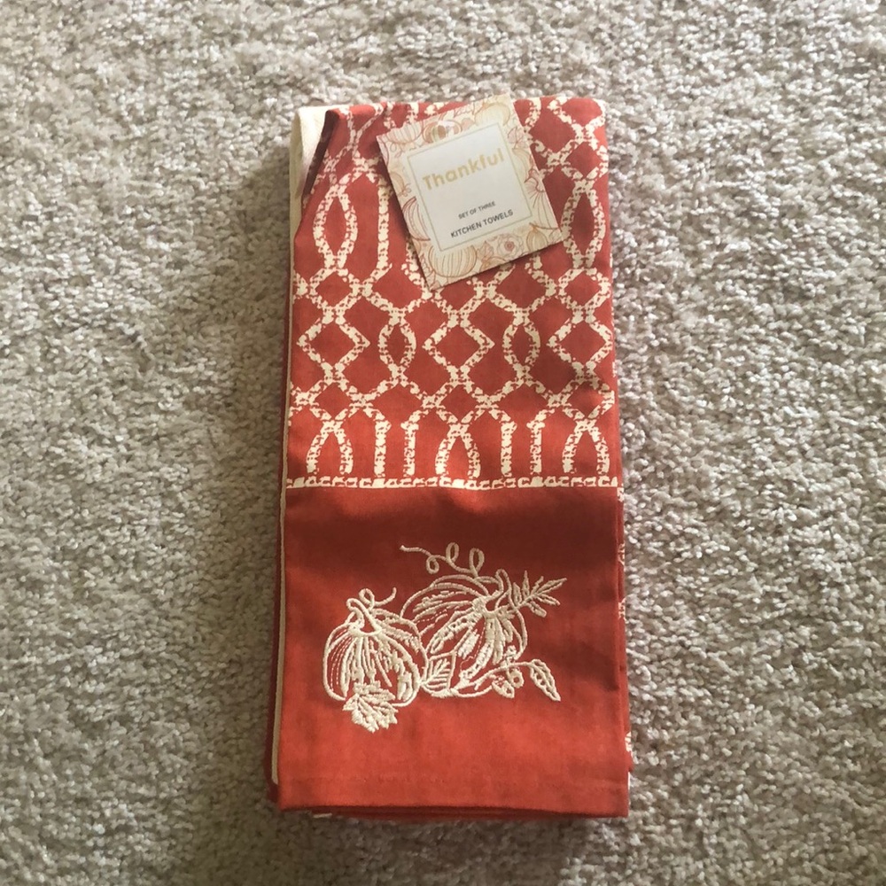 Fall Kitchen Towel Sets - Picture 5 of 7